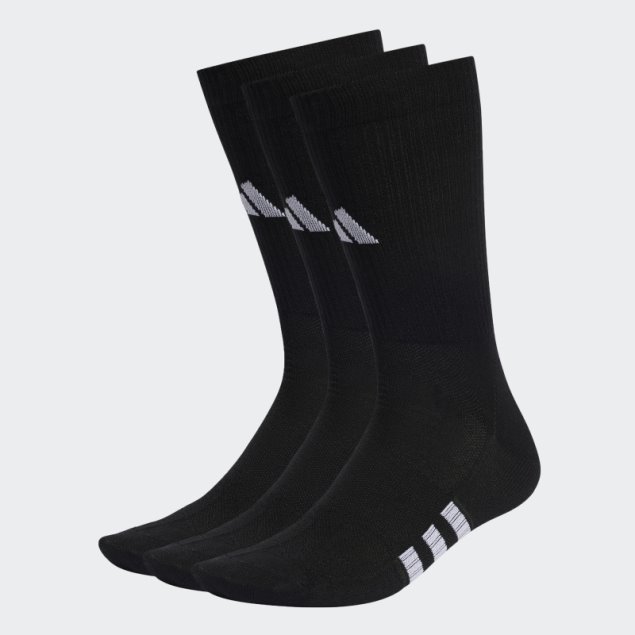 Calcetines Deportivos Ligeros 3 Pares Adidas Negros
