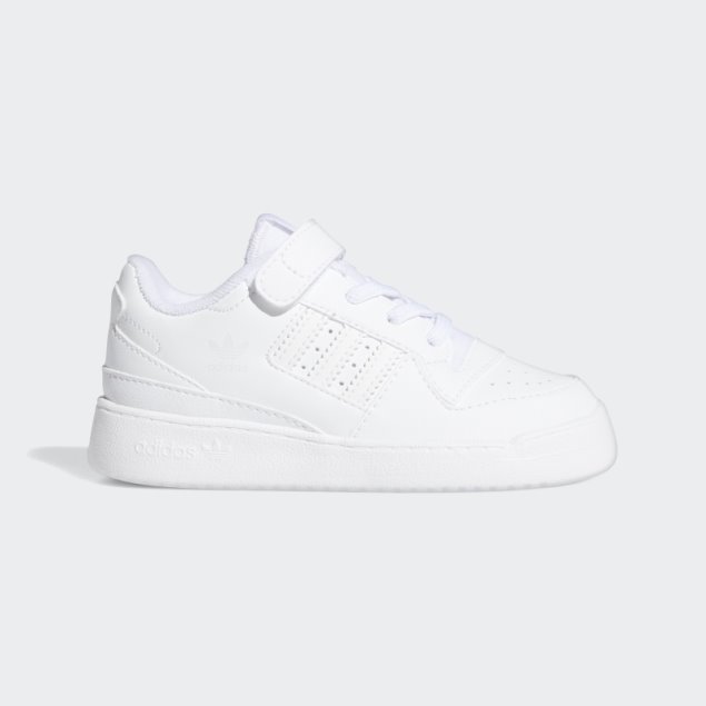 Foro Bajo Adidas Zapatos Blanco