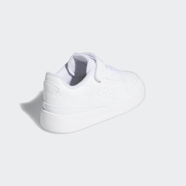 Foro Bajo Adidas Zapatos Blanco