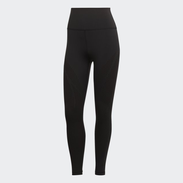 Adidas 7/8 Leggins De Entrenamiento De Lujo De Optime Negro Caliente