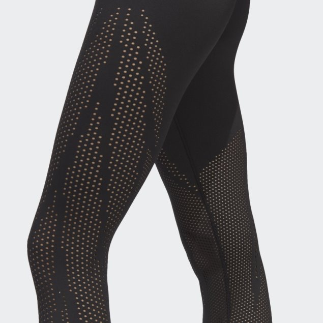 Adidas 7/8 Leggins De Entrenamiento De Lujo De Optime Negro Caliente