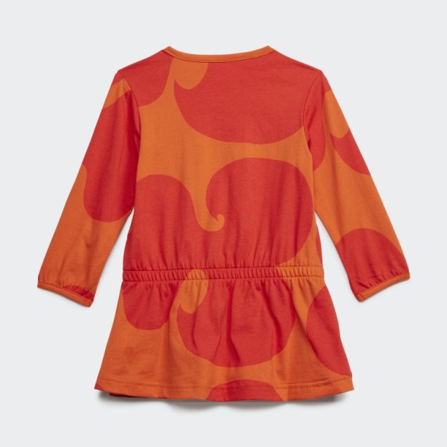 Adidas Marimekko Vestido Naranja