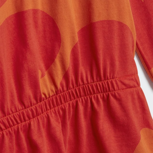 Adidas Marimekko Vestido Naranja
