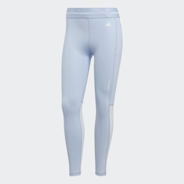 Leggings Techfit Hyperglam 7/8 Azul Amanecer Adidas