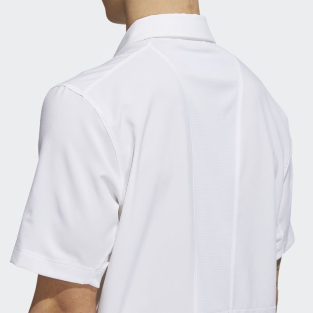 Adidas Polo De Entrenadores De Estadio Rojo