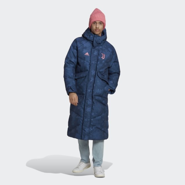 Abrigo De Plumón De La Juventus Adidas Night Indigo