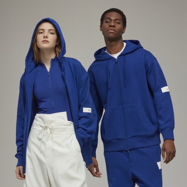 Adidas Y-3 Sudadera Con Capucha Y Cremallera De Algodón Orgánico Adidas