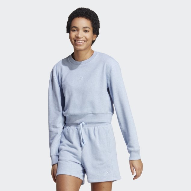 All Szn French Terry Sudadera Azul Amanecer Adidas