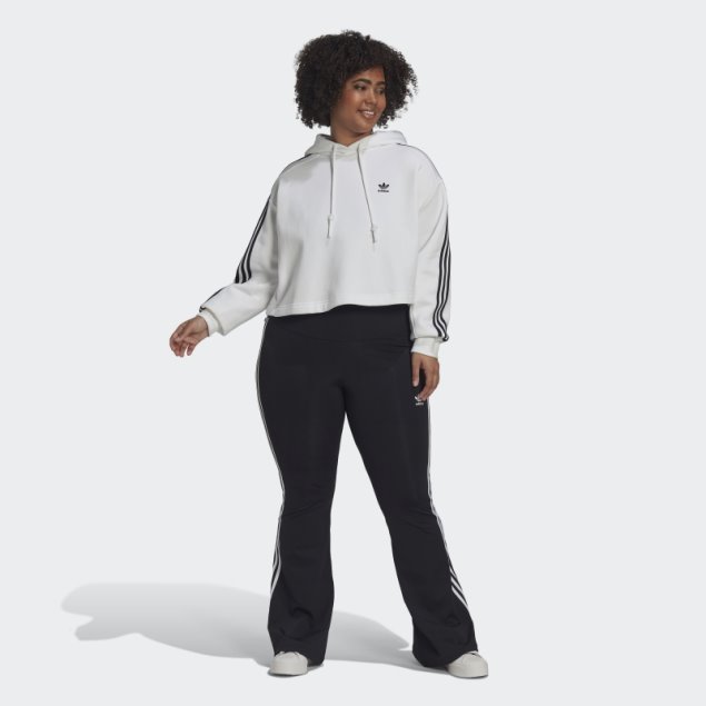 Adidas Adicolor Classics Sudadera Con Capucha (tallas Grandes) Blanco