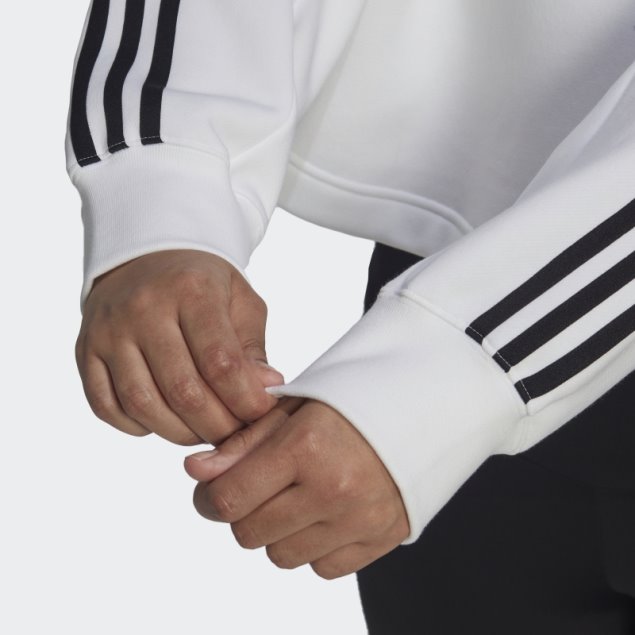 Adidas Adicolor Classics Sudadera Con Capucha (tallas Grandes) Blanco