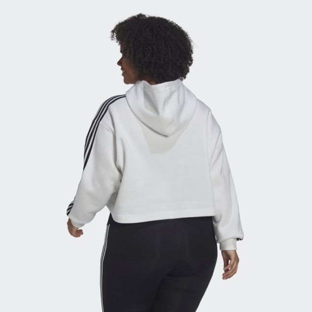 Sudadera Con Capucha Adidas Adicolor Classics Blanca (talla Grande)