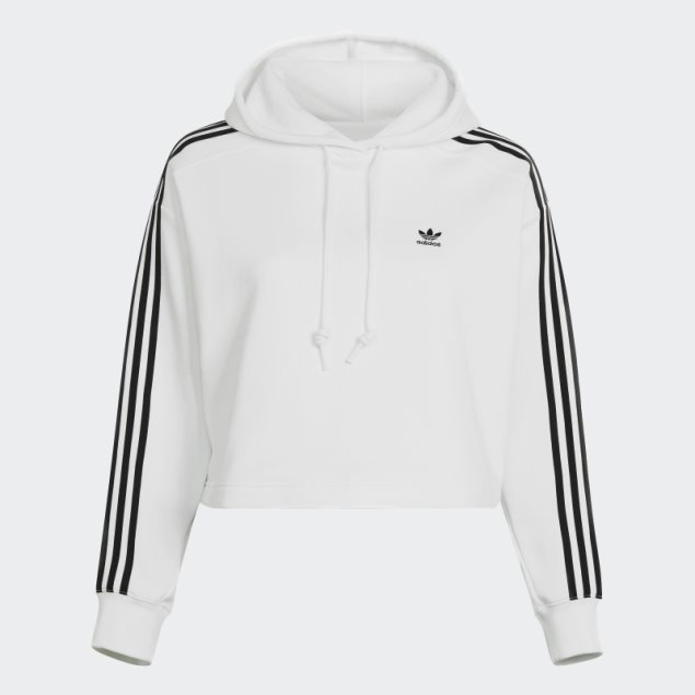Sudadera Con Capucha Adidas Adicolor Classics Blanca (talla Grande)