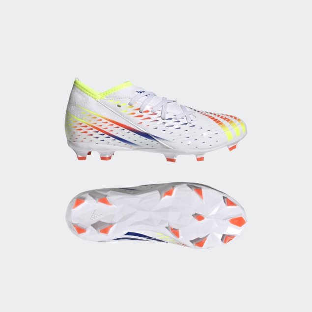 Predator Edge.3 Botas De Terreno Firme Adidas Blanco