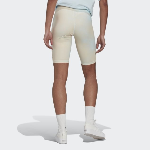 Leggins Ciclistas Azules Con Estampado Integral Adidas