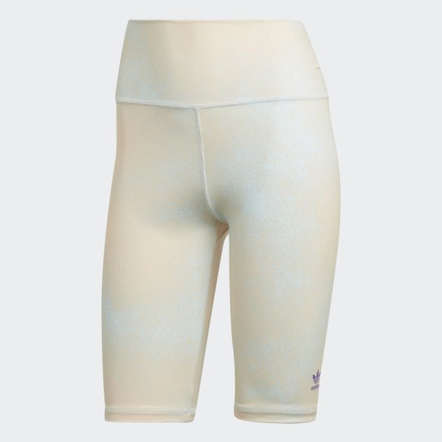 Leggins Ciclistas Azules Con Estampado Integral Adidas