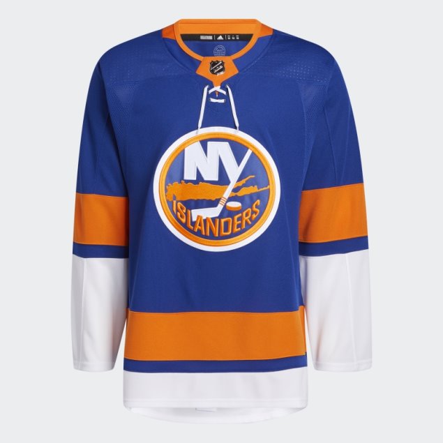 Camiseta Adidas Islanders Home Royal 08 Ccm-sld Autentica