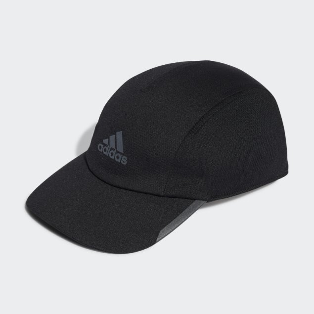 Adidas Aeroready Gorra De Corredor De Malla Negra