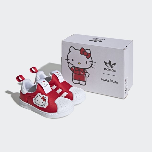 Zapatillas Adidas Hello Kitty Superstar 360 Negras