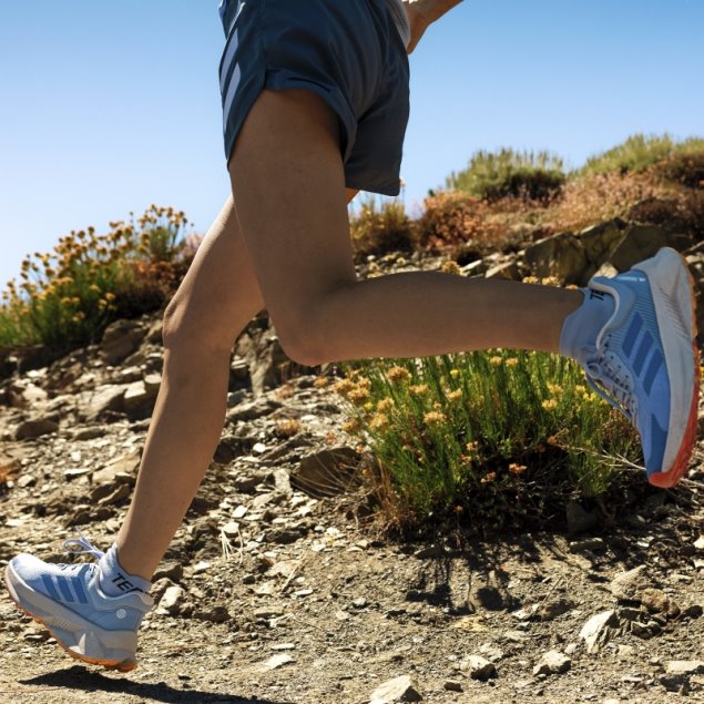 Calcetines Terrex Heat.rdy Trail Running Agravic Crew Azul Amanecer Adidas