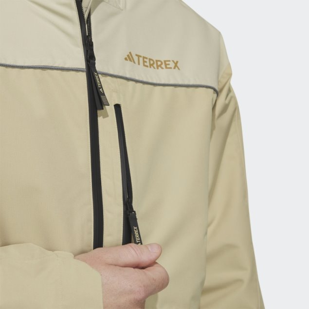 Chaqueta Adidas Utilitas 3 En 1 Tono Beige