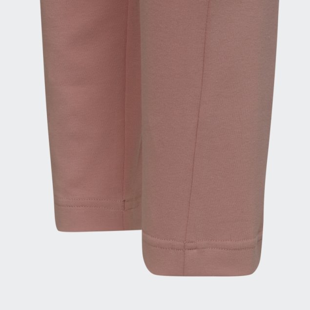 Leggings De Algodón Con 3 Rayas Future Icons Malva Adidas