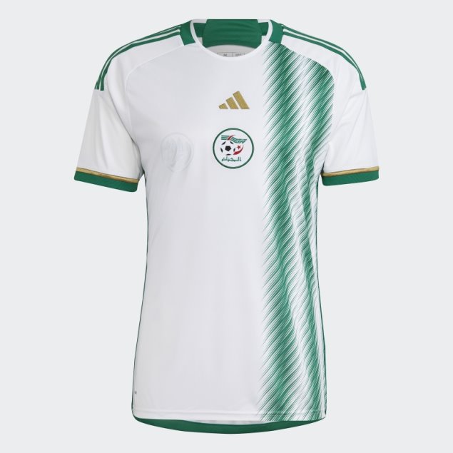 Camiseta Adidas Argelia 22 Primera Equipación Blanca