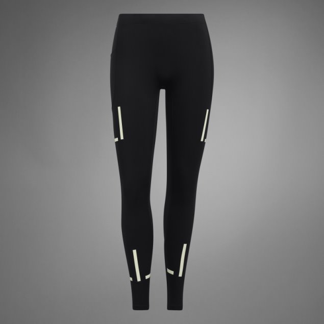 Adidas X-city Leggins De Running De Longitud Completa En Negro Fast Impact Reflect At Night