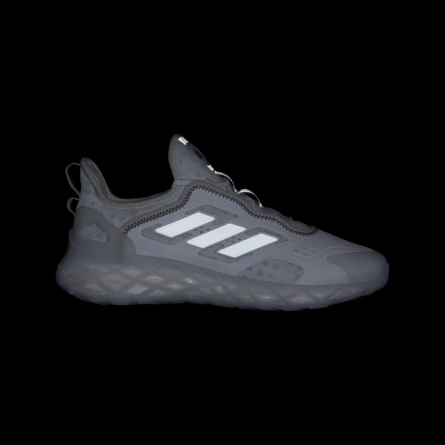 Adidas Web Boost Running Sportswear Estilo De Vida Calzado Gris