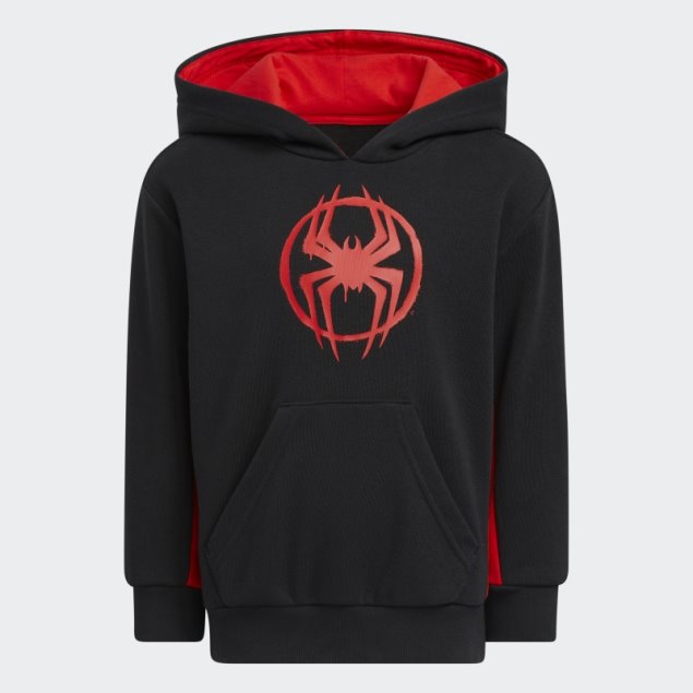 Donovan Mitchell X Marvel's Miles Morales Sudadera Con Capucha Negro Adidas