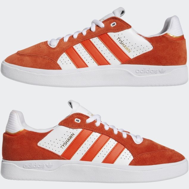 Zapatillas Adidas Tyshawn Bajas Naranjas