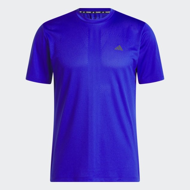 Camiseta De Entrenamiento Azul Adidas Hiit
