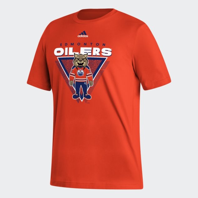 Camiseta Naranja Oilers Playmaker Adidas