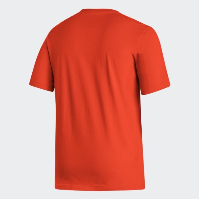 Camiseta Naranja Oilers Playmaker Adidas