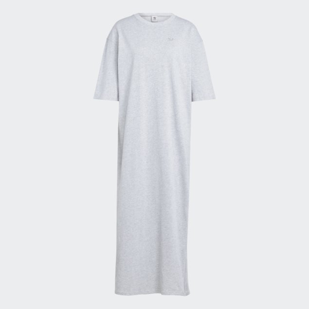 Vestido Adidas Premium Essentials Gris Claro Jaspeado
