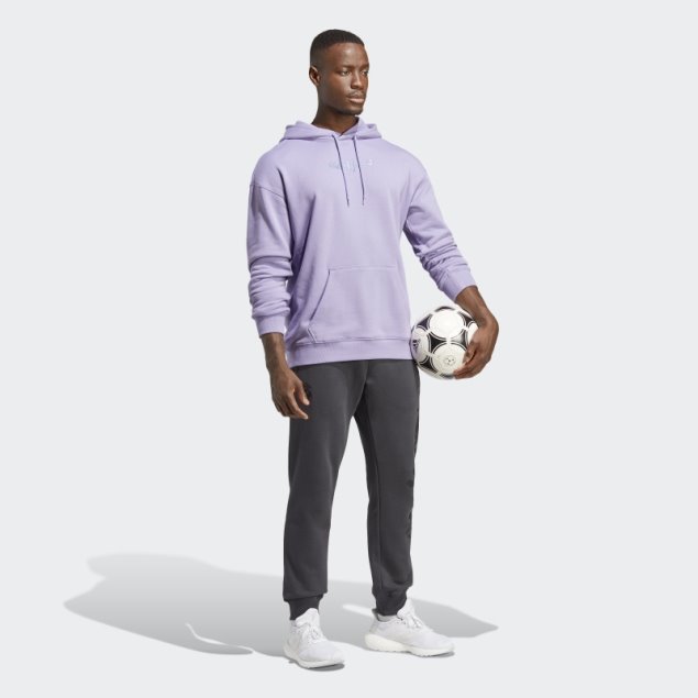 Sudadera Lila Real Madrid Adidas