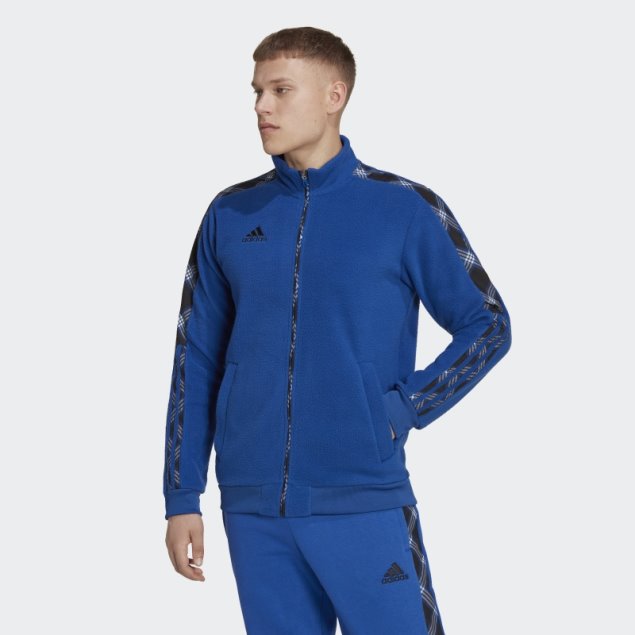 Chaqueta De Chándal De Invierno Adidas Tiro Azul Real