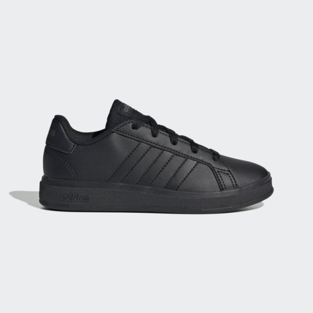 Adidas Grand Court Lifestyle Tennis Zapatos Con Cordones Gris