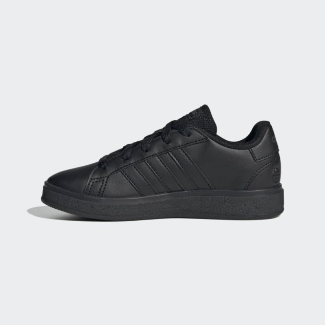 Adidas Grand Court Lifestyle Tennis Zapatos Con Cordones Gris