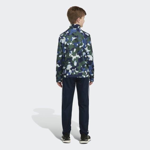 Chaqueta Core Camo Tricot Azul Marino Adidas