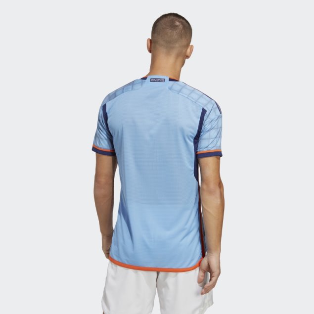 Camiseta New York City Fc 23/24 Primera Equipación Autentica Adidas Bahia Azul Claro