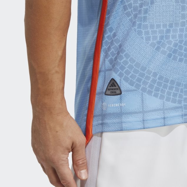 Camiseta New York City Fc 23/24 Primera Equipación Autentica Adidas Bahia Azul Claro