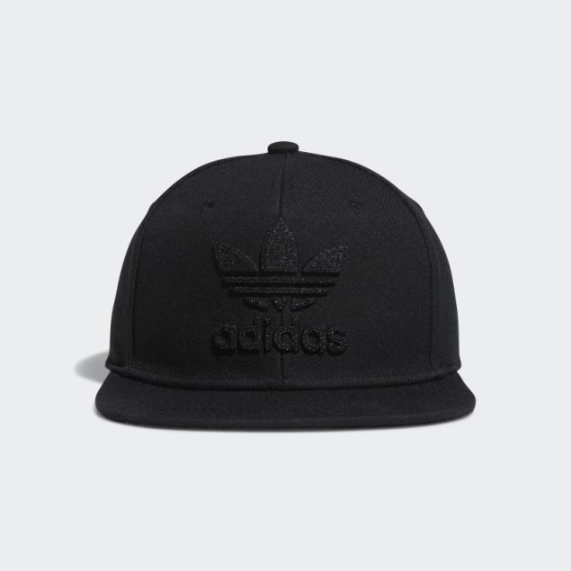 Gorra Snap-back Con Cadena De Trébol Negro Adidas