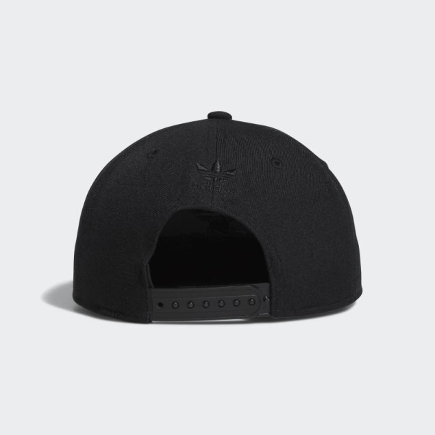 Gorra Snap-back Con Cadena De Trébol Negro Adidas