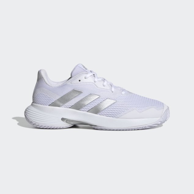Adidas Courtjam Control Zapatillas De Tenis Plata Caliente