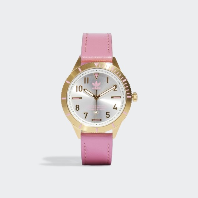 Reloj Pequeño Dorado Edición Tres Adidas