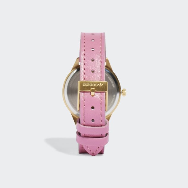 Reloj Pequeño Dorado Edición Tres Adidas