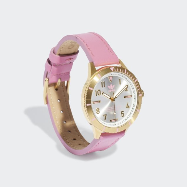 Reloj Pequeño Dorado Edición Tres Adidas