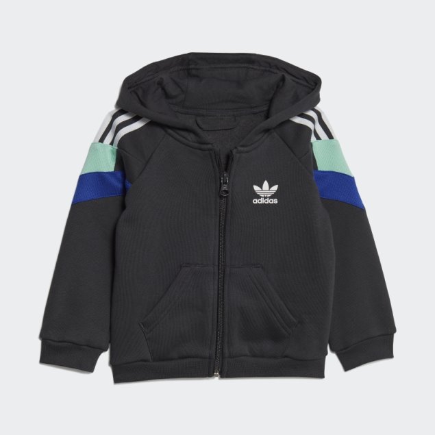 Carbono Adidas Rekive Conjunto De Sudadera Con Capucha De Moda