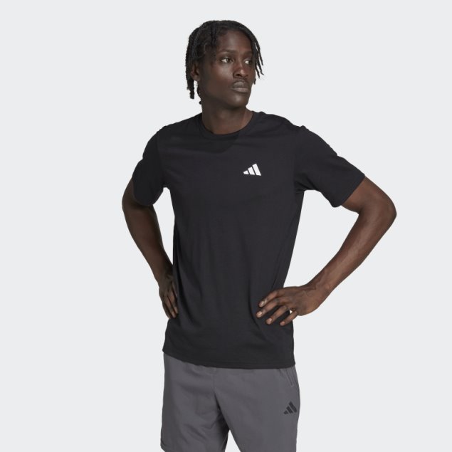 Camiseta De Entrenamiento Adidas Train Essentials Feelready Negra