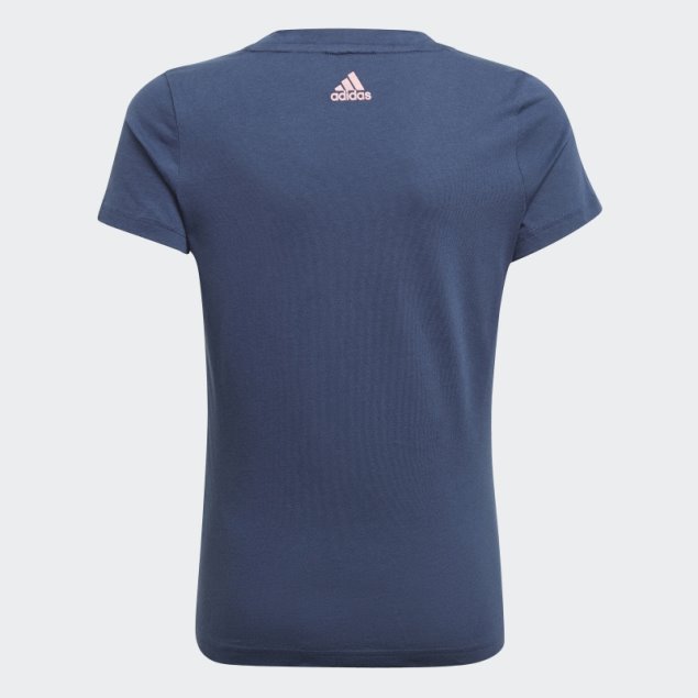 Camiseta Adidas Essentials Azul Marino Caliente